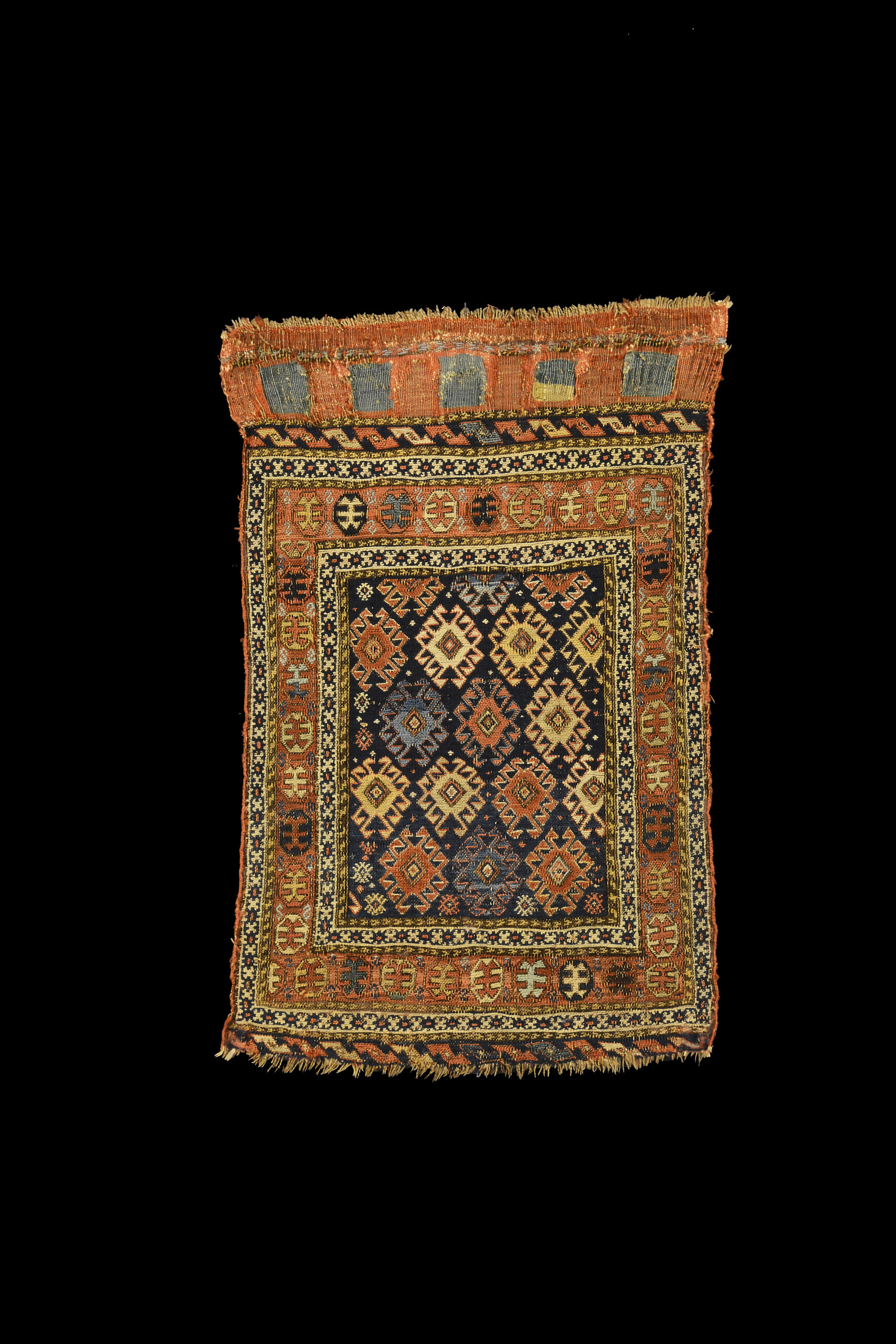 Late 19th century Shahsavan tribe Sumak Saddel bagface