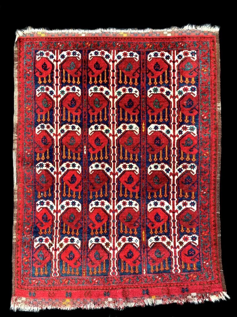 Late 19th century Turkmen Ersari wedding rug